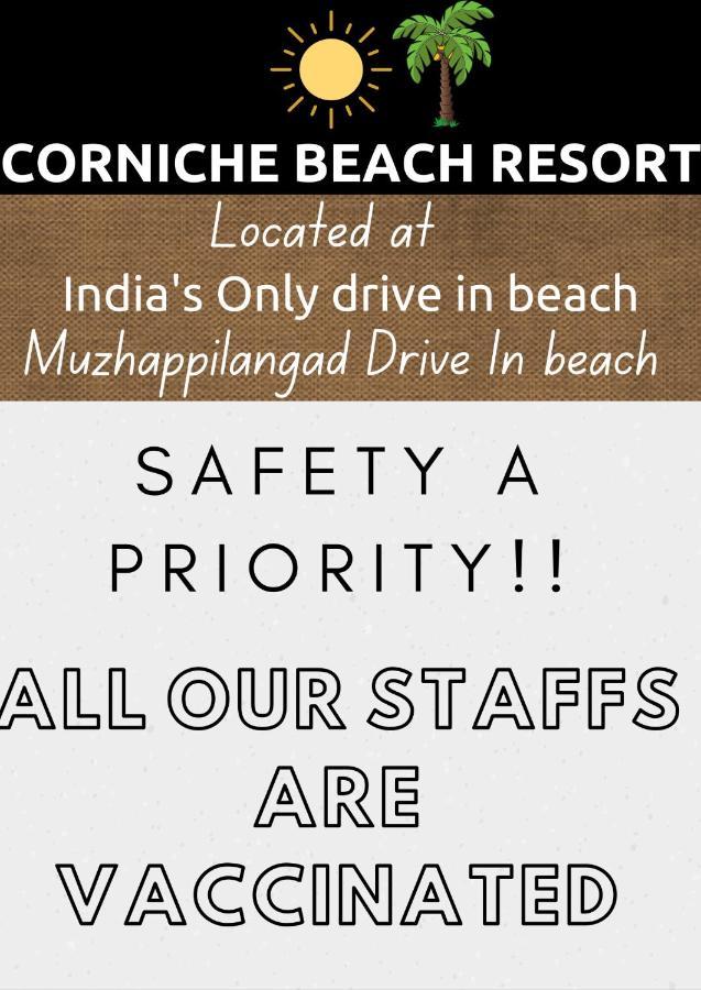 Corniche Beach Resort Mulappilangād Dış mekan fotoğraf